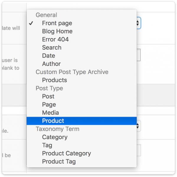 Custom Page Templates – Ultimate freedom customizing page layouts